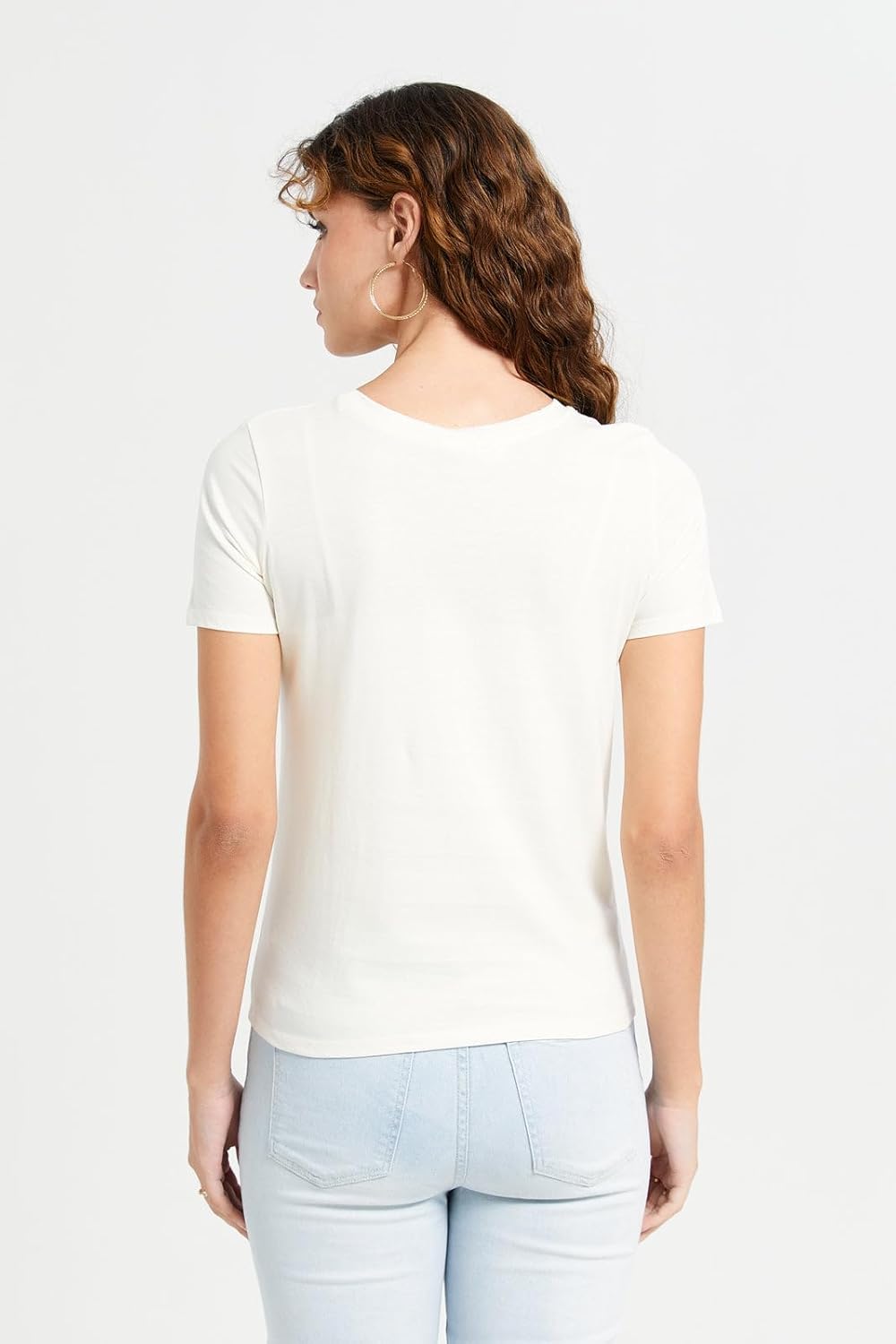 REDTAG Womens Printed T-Shirt 3 REDTAG Womens Printed T-Shirt - الصورة 3