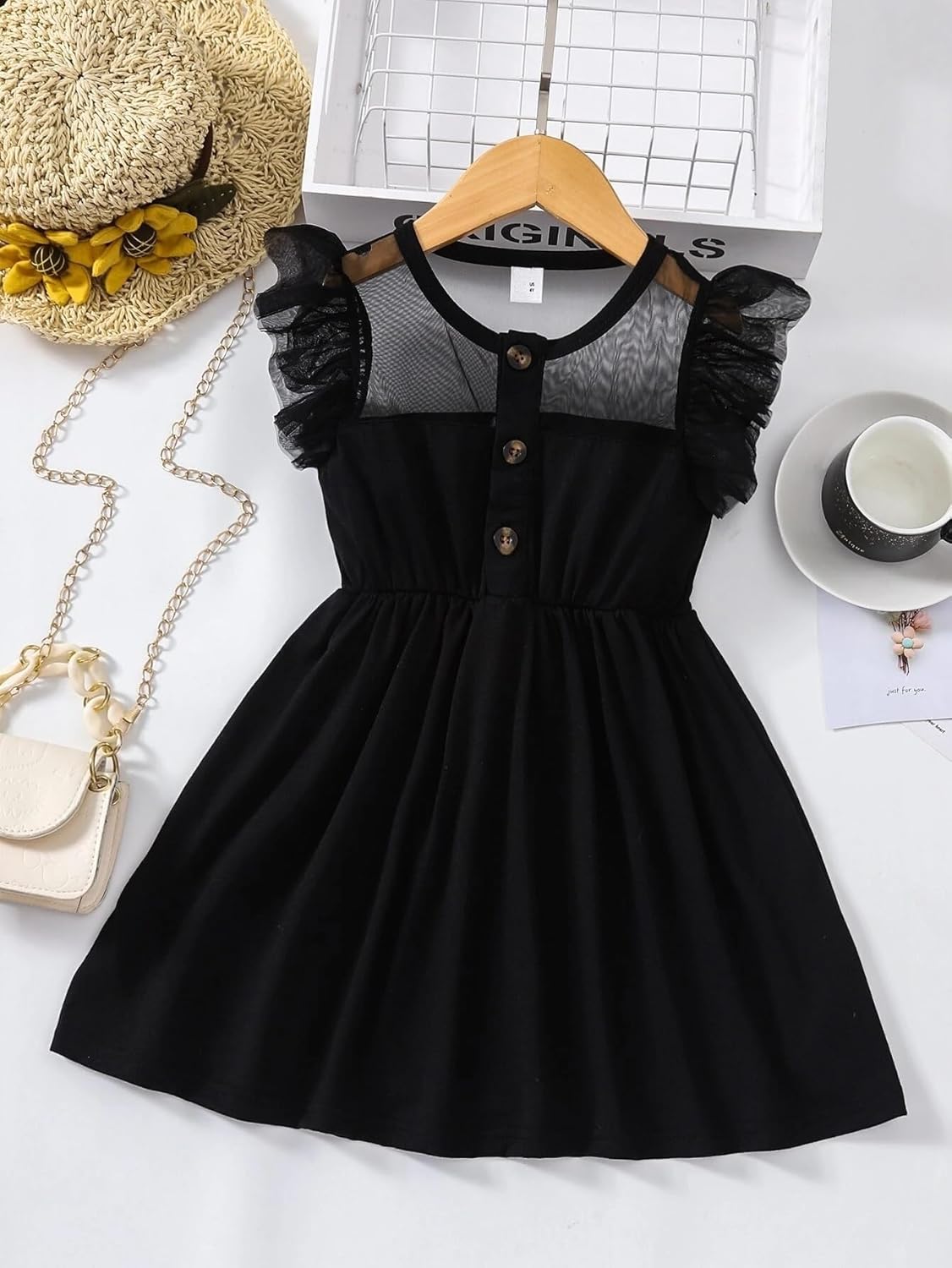 فستان للبنات الصغيرات من تاجاس، عبوة من قطعة واحدة، موديل KD-93 2 فستان للبنات الصغيرات من تاجاس، عبوة من قطعة واحدة، موديل KD-93 - الصورة 2