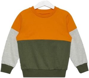 NEON Kids Boy's Color Blockongleeveweater