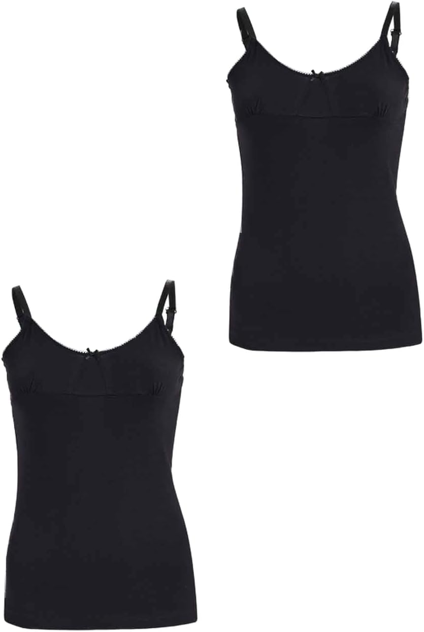 طقم فيست سادة للبنات الكبار من ريد تاغ (عبوة من قطعتين) 120880559-اسود 1 طقم فيست سادة للبنات الكبار من ريد تاغ (عبوة من قطعتين) 120880559-اسود