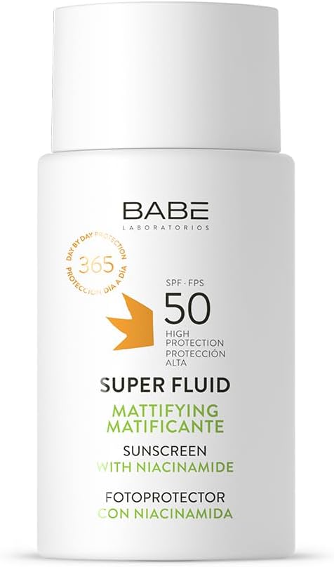 بيبي لابوراتوريز - واقي من الضوء فائق السوائل مات بعامل حماية من الشمس 50 | واقي وجه مقاوم للماء | كريم شمس ضد اضرار الشمس | مثالي للبشرة الدهنية او المعرضة لحب الشباب | 50 مل 1 بيبي لابوراتوريز - واقي من الضوء فائق السوائل مات بعامل حماية من الشمس 50 | واقي وجه مقاوم للماء | كريم شمس ضد اضرار الشمس | مثالي للبشرة الدهنية او المعرضة لحب الشباب | 50 مل