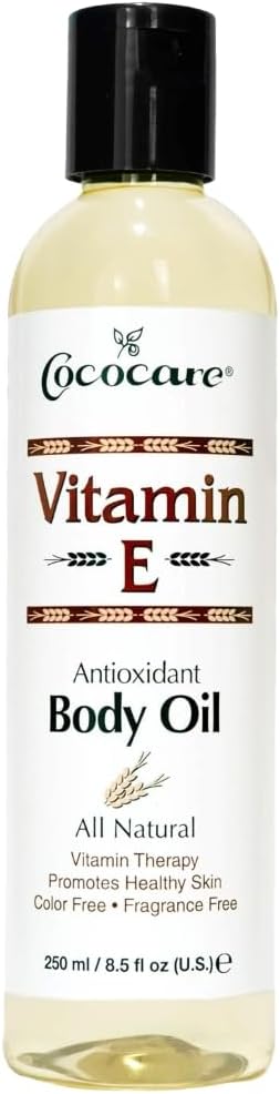 Cococare All Natural Vitamin E Antioxidant Body Oil- Vitamin Therapy for All Skin Types