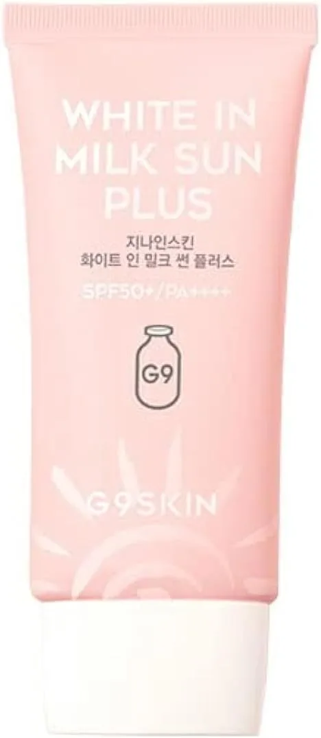 G9SKIN Official White In Milk Sun Plus SPF 50+ PA++++, 1.4 oz (40 g) / White In Milk Sun PLUS