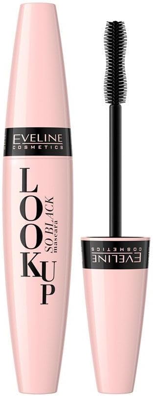 Eveline Cosmetics Look Up So Black Thickening Separating Mascara 10 ml 1 Eveline Cosmetics Look Up So Black Thickening Separating Mascara 10 ml