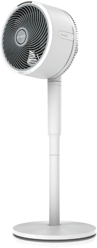 Shark FlexBreeze High-Velocity Fan, Hybrid Corded & Cordless Portable Cooling Fan, Indoor & Outdoor, with Remote Control, Adjustable Tilt, UV & Water-Resistant, White FA220ME, 5 Years Warranty 2 Shark FlexBreeze High-Velocity Fan, Hybrid Corded & Cordless Portable Cooling Fan, Indoor & Outdoor, with Remote Control, Adjustable Tilt, UV & Water-Resistant, White FA220ME, 5 Years Warranty - الصورة 2