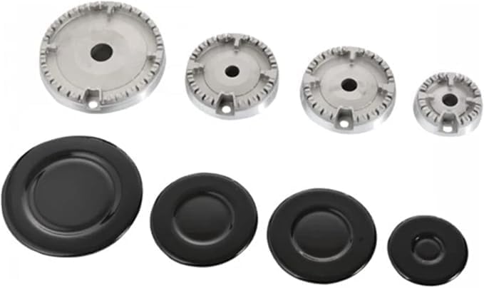 Universal Burner Hat Set Cooker Oven Cooker Gas Burner Crown Flame Cap Cover Kitchen Gas Burner Gas Stove Handles Set Accessories 1 Universal Burner Hat Set Cooker Oven Cooker Gas Burner Crown Flame Cap Cover Kitchen Gas Burner Gas Stove Handles Set Accessories