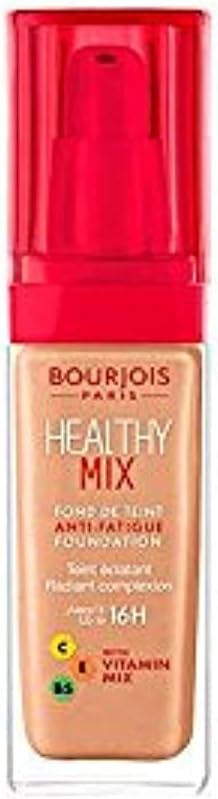 2 x Bourjois Healthy Mix Anti Fatigue Foundation 30ml Sealed - 54 Beige