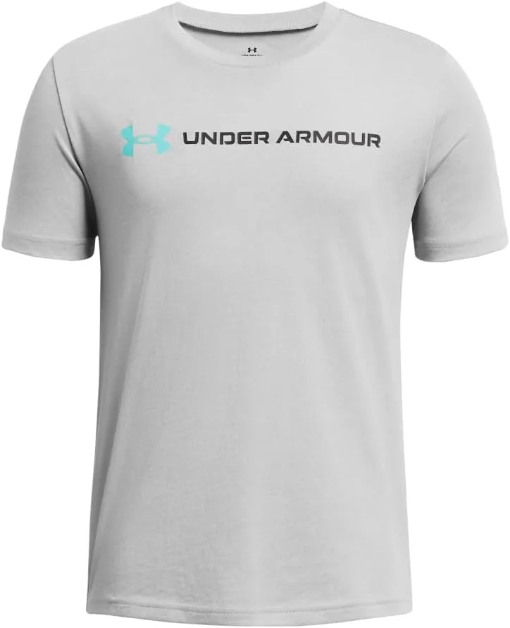 Under Armour boys Ua B Logo Wordmark Ss T-Shirt 3 Under Armour boys Ua B Logo Wordmark Ss T-Shirt