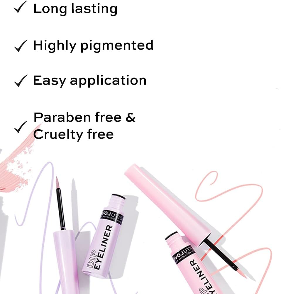 قلم تحديد العين ديب من ريفوليوشن ريلوف - بينك، غير لامع، زهري 2 قلم تحديد العين ديب من ريفوليوشن ريلوف - بينك، غير لامع، زهري - الصورة 2