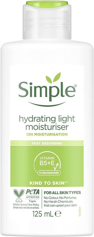 Simple Hydrating Light Moisturizer, 4.2 Ounce