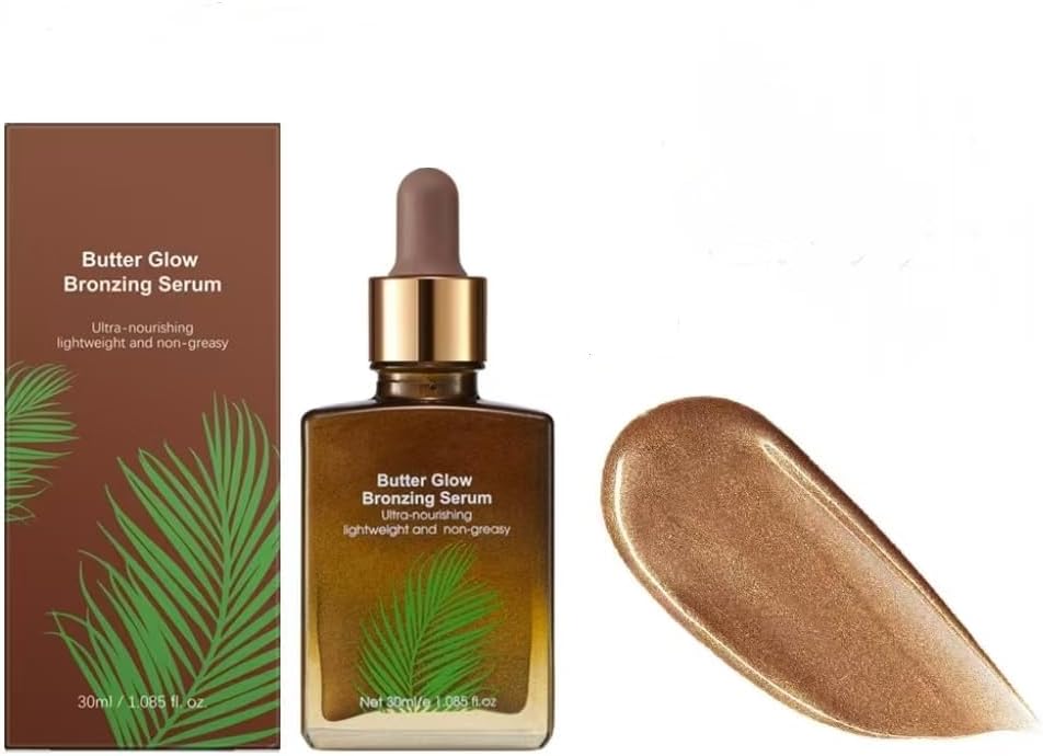 Bronzing Drops, Butter Glow Bronzing Serum-Enriched With An Illuminating Blend Of Minerals And Butter For, Lightweight And Non-Greasy, Hydrating and Nourishing Tinted Serum 1 Bronzing Drops, Butter Glow Bronzing Serum-Enriched With An Illuminating Blend Of Minerals And Butter For, Lightweight And Non-Greasy, Hydrating and Nourishing Tinted Serum