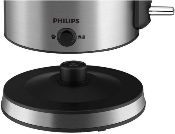 ⁦Philips Electric Kettle 1.7 Litre - Stainless Steel - Frequency 50/60 Hz - HD9316/03⁩ - الصورة ⁦4⁩