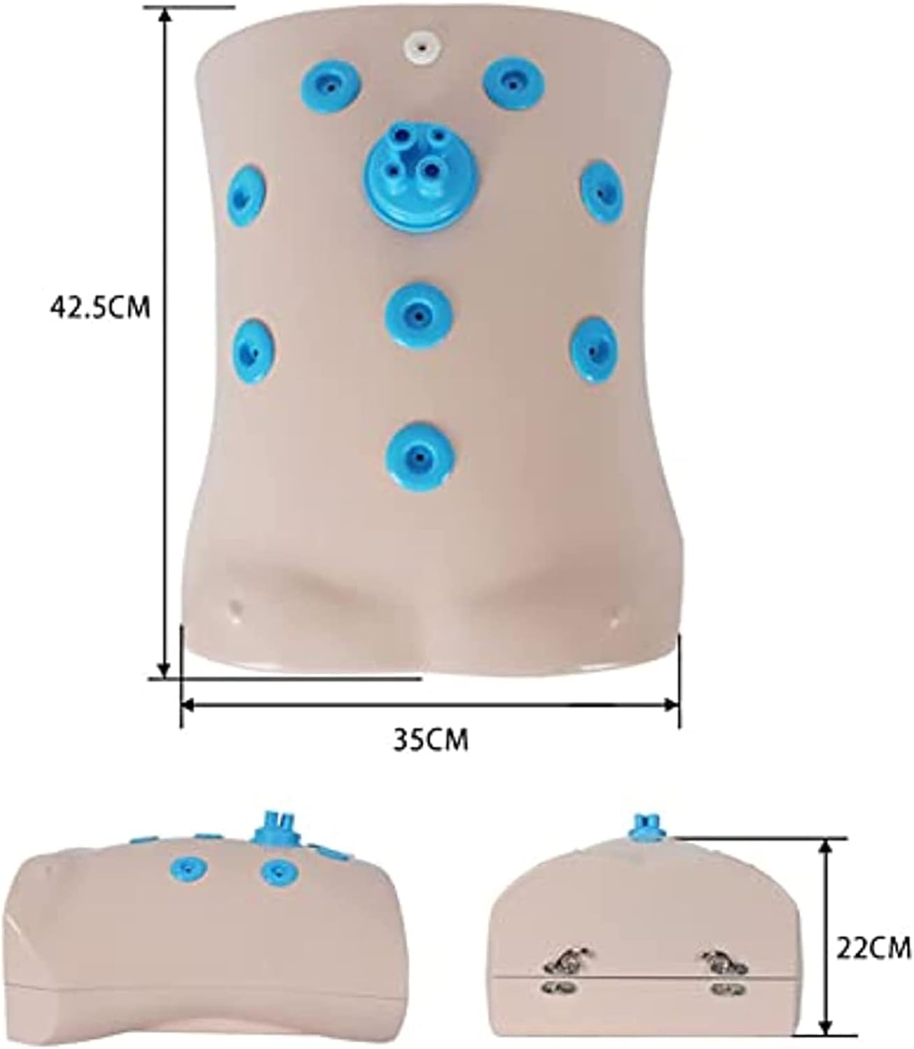 IPSU Laparoscopic Box Trainer, Laparoscopic Simulator Surgical Thoracoscopic Trainer Box with 4 Surgical Instruments and 9 Training Modules, for Surgical Trainer Student Training 4 IPSU Laparoscopic Box Trainer, Laparoscopic Simulator Surgical Thoracoscopic Trainer Box with 4 Surgical Instruments and 9 Training Modules, for Surgical Trainer Student Training - الصورة 4