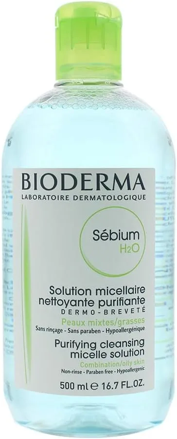 Bioderma - Sebium H2O Purifying Cleansing Micellar Solution 500ml