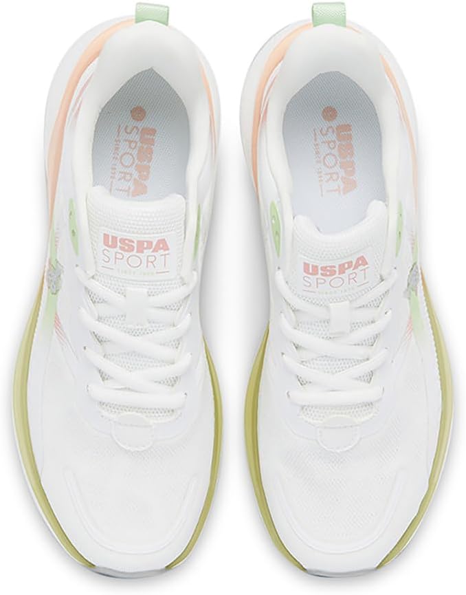 U.S POLO ASSN. 5M PALOMA GLB 5FX OD_L GREY womens Sneaker 4 U.S POLO ASSN. 5M PALOMA GLB 5FX OD_L GREY womens Sneaker - الصورة 4