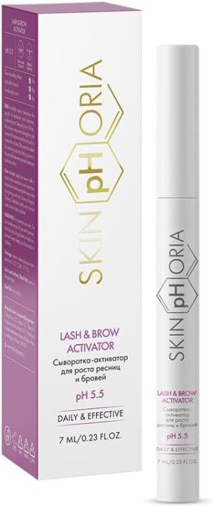 Growth Activator for Weak and Thin Eyelashes and Eyebrows, Thickens and Nourishes Follicles (7ml)
