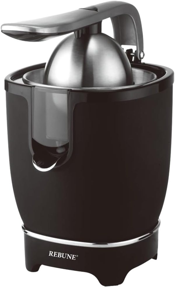 85W Electric Citrus Juicer with Filter Filter Leak-Proof Safety for Orange Lemon Grapefruit Red RE-2-108