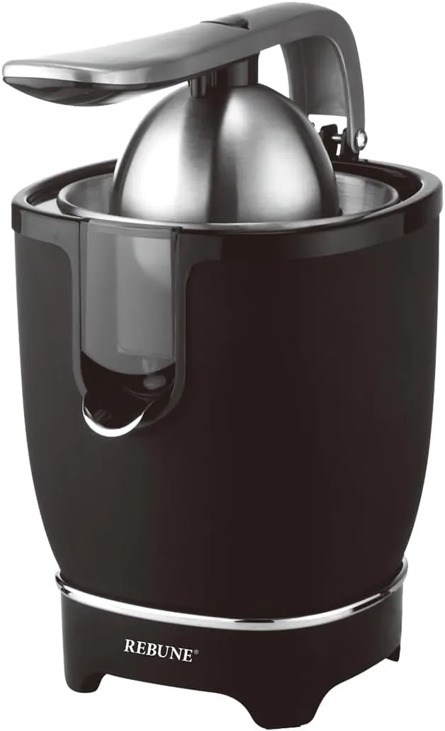 85W Electric Citrus Juicer with Filter Filter Leak-Proof Safety for Orange Lemon Grapefruit Red RE-2-108