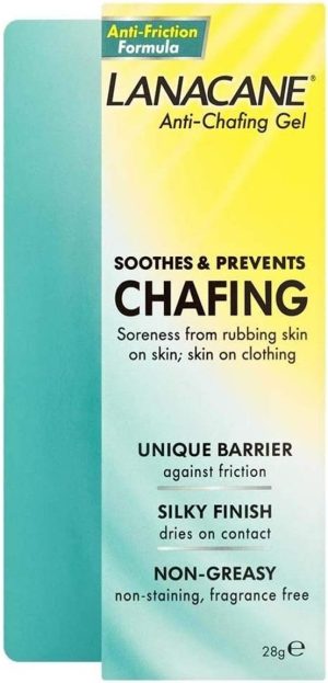 لاناكان جل مضاد للبقع ومضاد للاحتكاك ويمنع طفح الفخذ، 28 مل