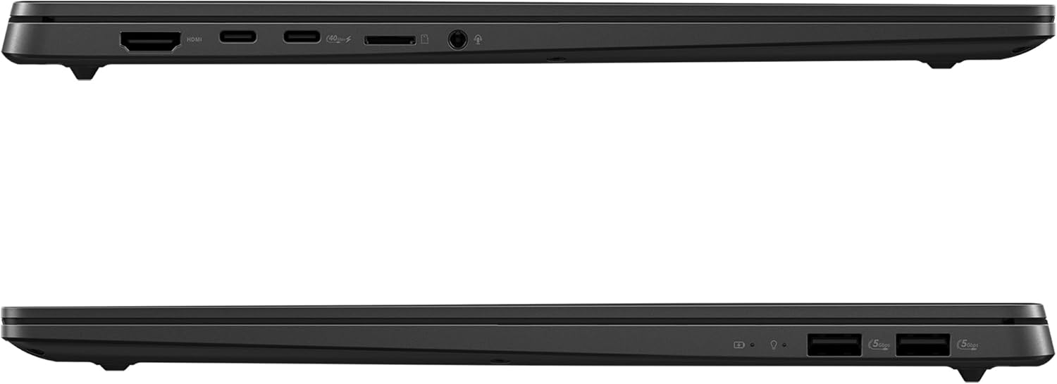 ASUS Vivobook S Copilot+ Laptop, AMD Ryzen AI 9 HX 370, 32 GB LPDDR5x RAM, 2 TB PCIe SSD, 15.6" 3K (2880x1620) Display, AMD Radeon 890M, 1-Zone RGB Backlit Keyboard, W11 Pro, Neutral Black 8 ASUS Vivobook S Copilot+ Laptop, AMD Ryzen AI 9 HX 370, 32 GB LPDDR5x RAM, 2 TB PCIe SSD, 15.6" 3K (2880x1620) Display, AMD Radeon 890M, 1-Zone RGB Backlit Keyboard, W11 Pro, Neutral Black - الصورة 8