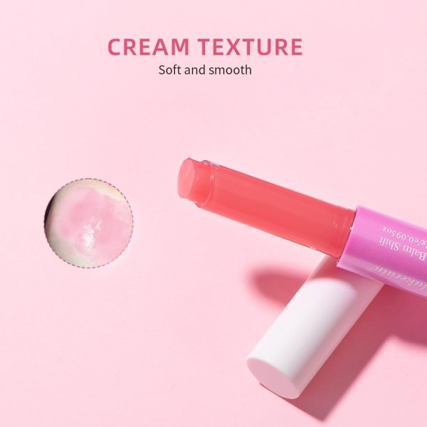 ⁦Ph Lip Balm, Color Changing Lip Balm, Juicy Lip Balm Shift - Fruit Flavored Moisturizing and Glossy Lip Care - Pink Lip Serum, Soothing and Protecting Lips (Blueberry)⁩ - الصورة ⁦4⁩