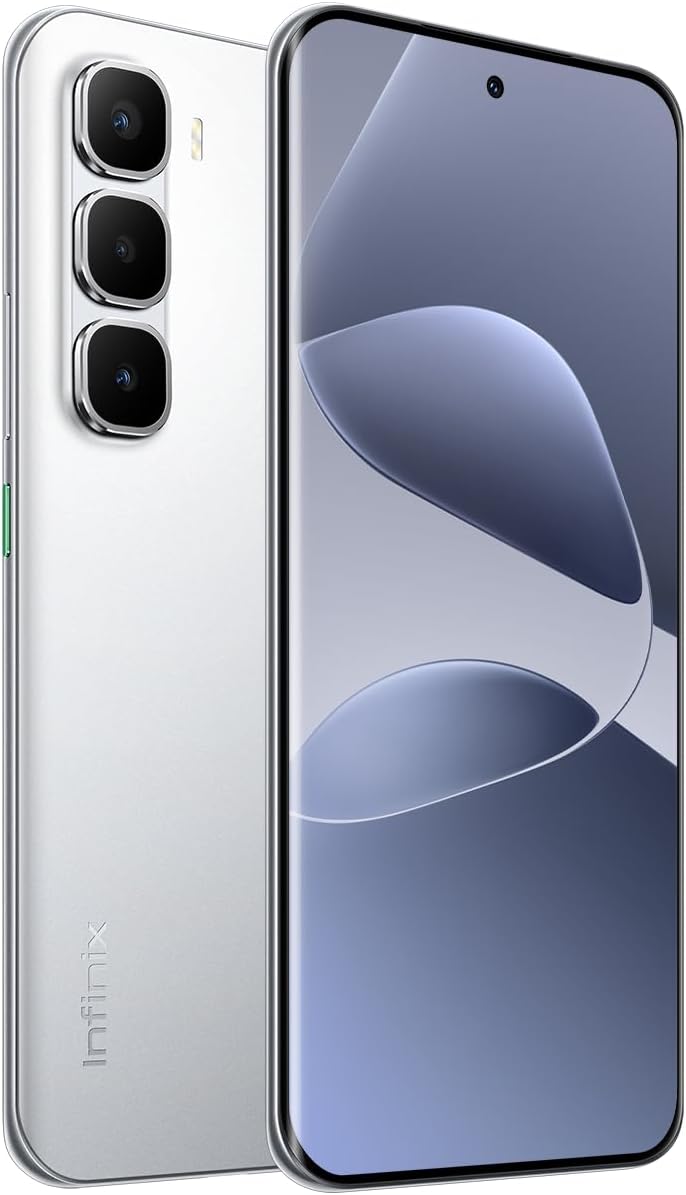 جوال هوت 60 برو بلس بذاكرة 8 جيجابايت و256 جيجابايت، لون تيتانيوم سلفر 1 جوال هوت 60 برو بلس بذاكرة 8 جيجابايت و256 جيجابايت، لون تيتانيوم سلفر