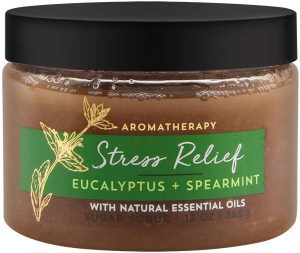 Bath & Body Works AROMATHERAPY Stress Relief Eucalyptus Spearmint Sugar Scrub 13 Fl Oz