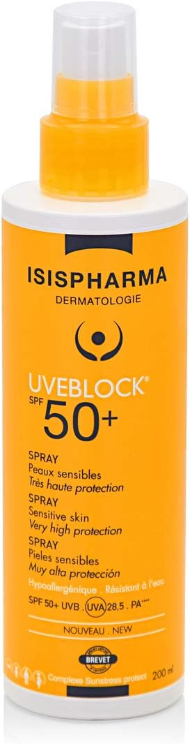ISISPHARMA UVEBLOCK SPF 50+ VERY HIGH PROTECTION Spray 200ml
