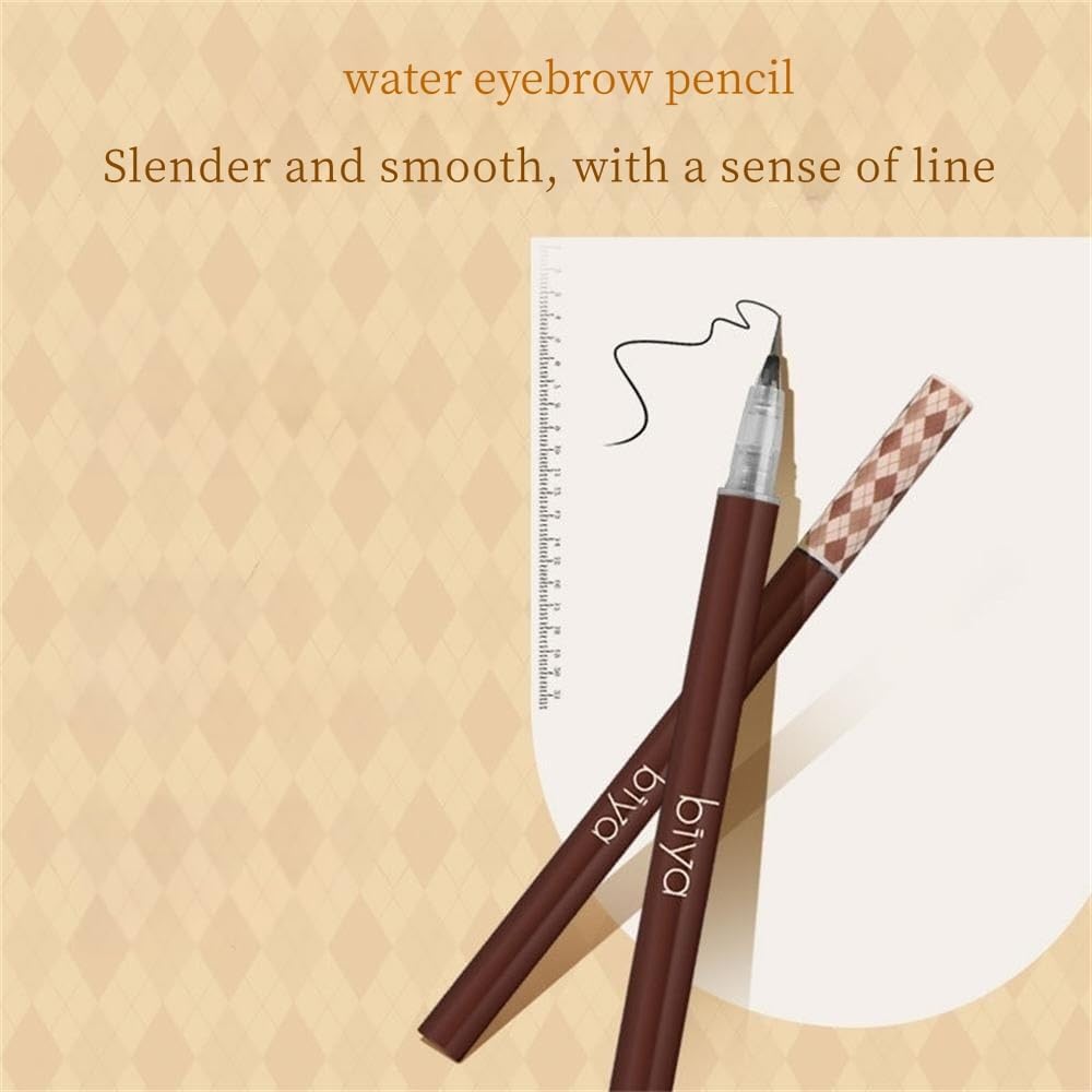 KASTWAVE 2 Pack Eyebrow Pencils, Ultra-Fine Waterproof Brow Pen, Waterproof, Sweat-Proof, Long-Lasting, Natural, No Dizzy Makeup, Natural Daily Look Perfect for Blondes & Dark Hair (Brown & Gray) 4 KASTWAVE 2 Pack Eyebrow Pencils, Ultra-Fine Waterproof Brow Pen, Waterproof, Sweat-Proof, Long-Lasting, Natural, No Dizzy Makeup, Natural Daily Look Perfect for Blondes & Dark Hair (Brown & Gray) - الصورة 4