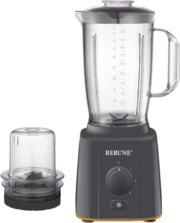 REBUNE Spice Mixer and Grinder 2L 650W RE-2-140 (Anthracite)