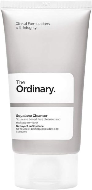 The Ordinary' Squalane Cleanser 50ml, a gentle, moisturizing facial cleanser