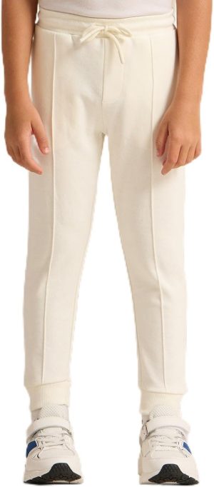 بنطلون رياضي سادة بلون كريمي للاولاد من ريد تاغ