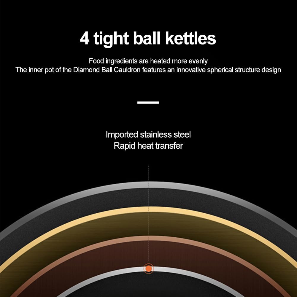 ماكينة طهي اوتوماتيكية ذكية سعة 6 لتر من كايجيتال محضر طعام تجاري دوار 360 درجة وتسخين ثلاثي الابعاد شامل شاشة لمس للمنزل والمطعم 2000.0 واط فضي 5 ماكينة طهي اوتوماتيكية ذكية سعة 6 لتر من كايجيتال محضر طعام تجاري دوار 360 درجة وتسخين ثلاثي الابعاد شامل شاشة لمس للمنزل والمطعم 2000.0 واط فضي - الصورة 5