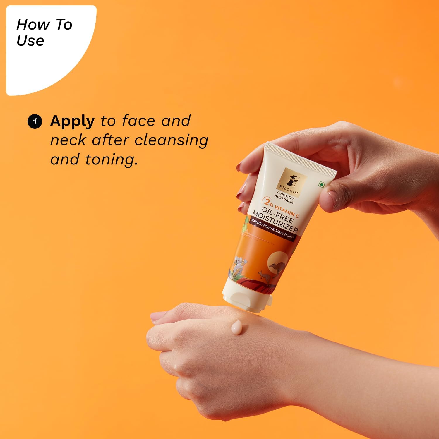 Pilgrim Australian 2% Vitamin C Oil free Moisturizer for oily & acne prone skin with Kakadu Plum & Lime Pearl™ | Vitamin C Moisturizer for Face | Moisturiser for dry skin | Women & Men | 50 gm 5 Pilgrim Australian 2% Vitamin C Oil free Moisturizer for oily & acne prone skin with Kakadu Plum & Lime Pearl™ | Vitamin C Moisturizer for Face | Moisturiser for dry skin | Women & Men | 50 gm - الصورة 5