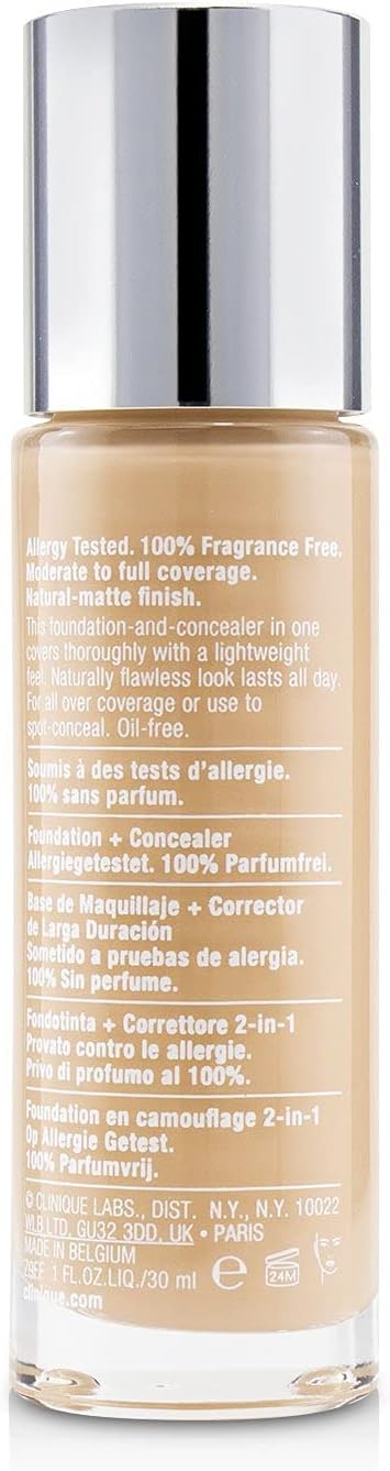 Clinique Beyond Perfecting Foundation & Concealer 06 Ivory, 30 ml 3 Clinique Beyond Perfecting Foundation & Concealer 06 Ivory, 30 ml - الصورة 3