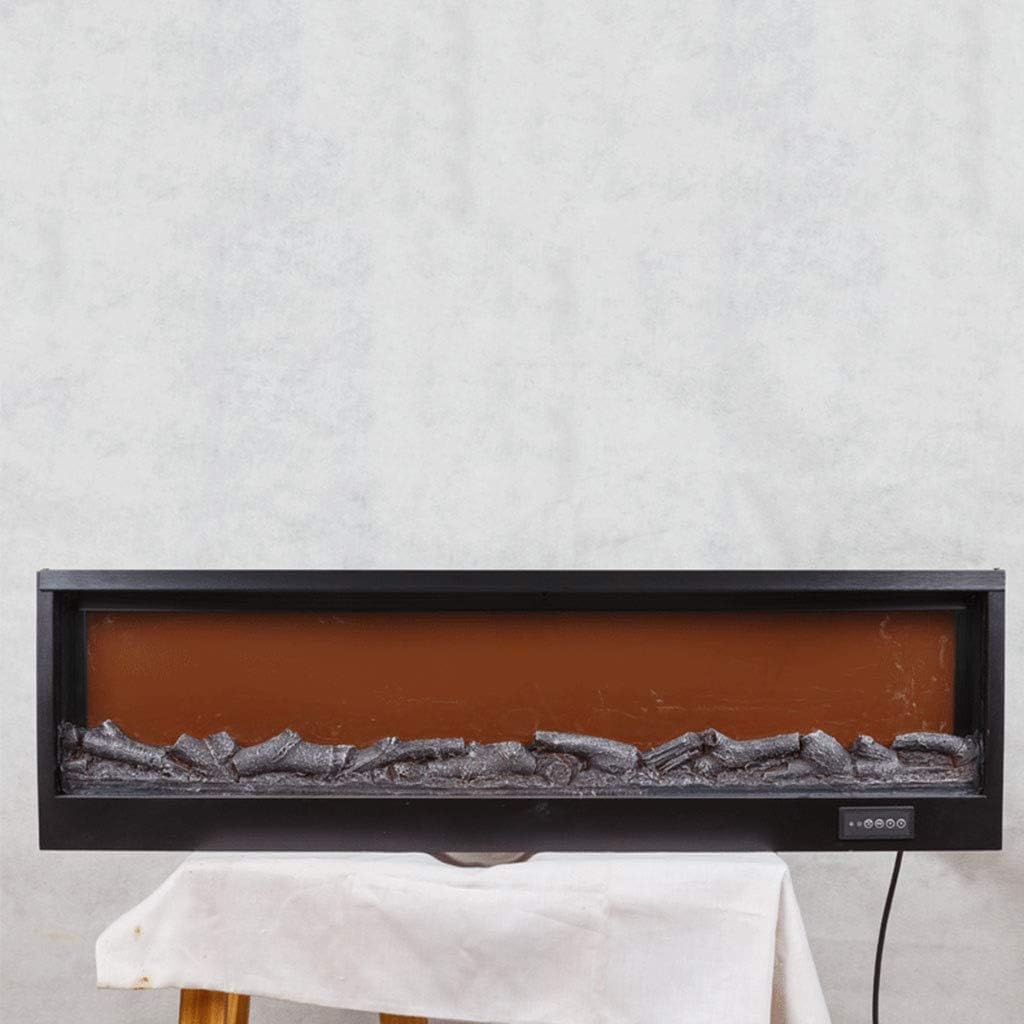 ZFDMDD Fireplace Electric Heater remote control analog electric fireplace built 3D panorama flame furnace core decorative design 120X18X36CM 4 ZFDMDD Fireplace Electric Heater remote control analog electric fireplace built 3D panorama flame furnace core decorative design 120X18X36CM - الصورة 4