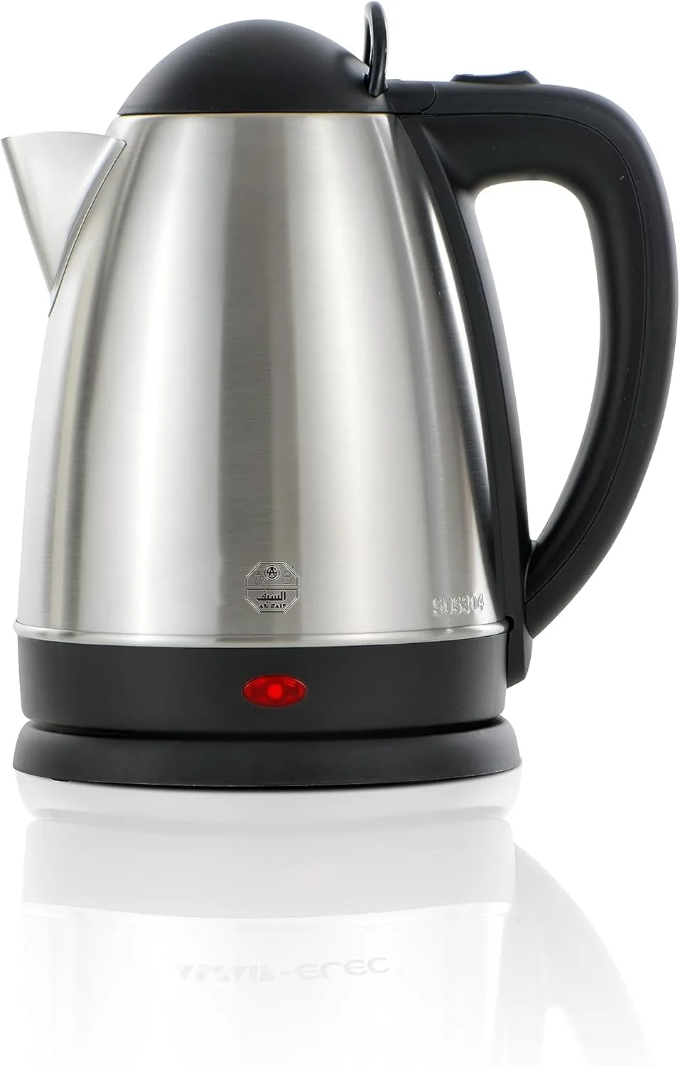 ALSAIF 1.8Liter2200W Electric Cordless Kettle Stainless Steel Body, Stainless Steel 91613/18 2 Years warranty 5 ALSAIF 1.8Liter2200W Electric Cordless Kettle Stainless Steel Body, Stainless Steel 91613/18 2 Years warranty