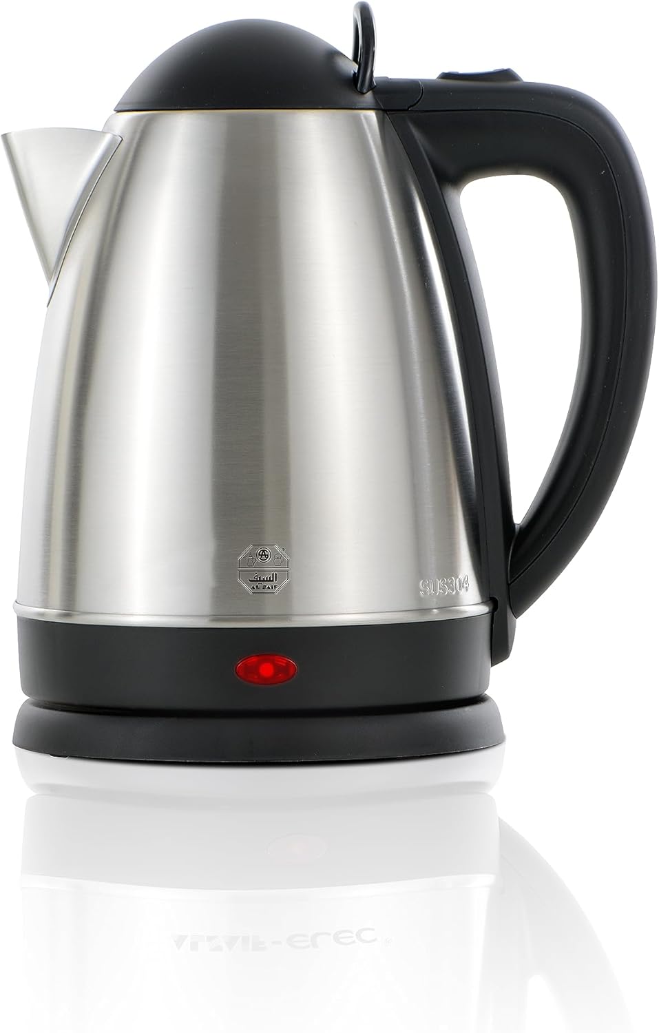 ALSAIF 1.8Liter2200W Electric Cordless Kettle Stainless Steel Body, Stainless Steel 91613/18 2 Years warranty 1 ALSAIF 1.8Liter2200W Electric Cordless Kettle Stainless Steel Body, Stainless Steel 91613/18 2 Years warranty