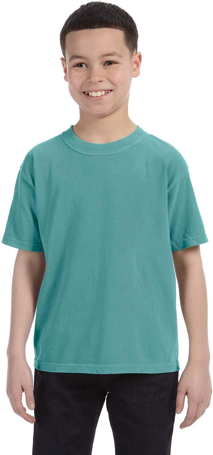 Comfort color Boys' 9018 Garment Dyed Ringspun T-Shirt 1 Comfort color Boys' 9018 Garment Dyed Ringspun T-Shirt