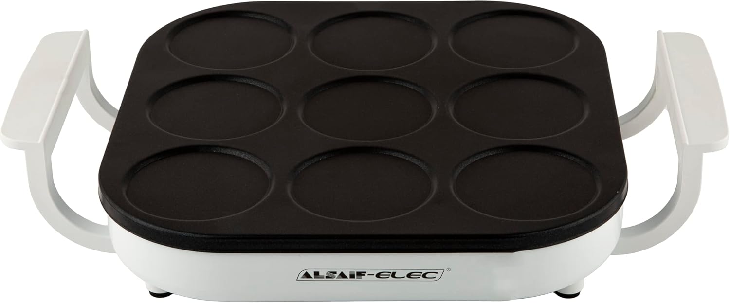 Al Saif Electric CREPE MAKER,Colour:white, 700 Watts 3 Al Saif Electric CREPE MAKER,Colour:white, 700 Watts - الصورة 3