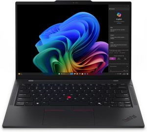 Lenovo ThinkPad T14s Gen 6 Ultraslim Copilot+ Laptop, Snapdragon X Elite X1E-78-100 Processor, 14" WUXGA (1920 x1200), IPS, Anti-Glare, 64GB DDR5, 2 TB SSD, Qualcomm Adreno GPU, Windows 11 - Black