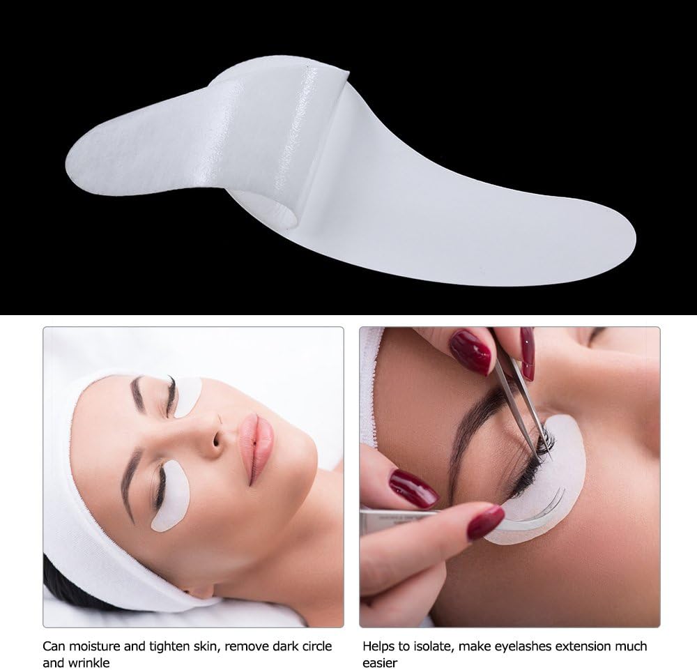 ametoys 50 Pairs Eyelash Pads Eyelash Extension Eye Patch Eye Skin Moisture Tighten face cover Eyelash Grafting Eye Pads 2 ametoys 50 Pairs Eyelash Pads Eyelash Extension Eye Patch Eye Skin Moisture Tighten face cover Eyelash Grafting Eye Pads - الصورة 2