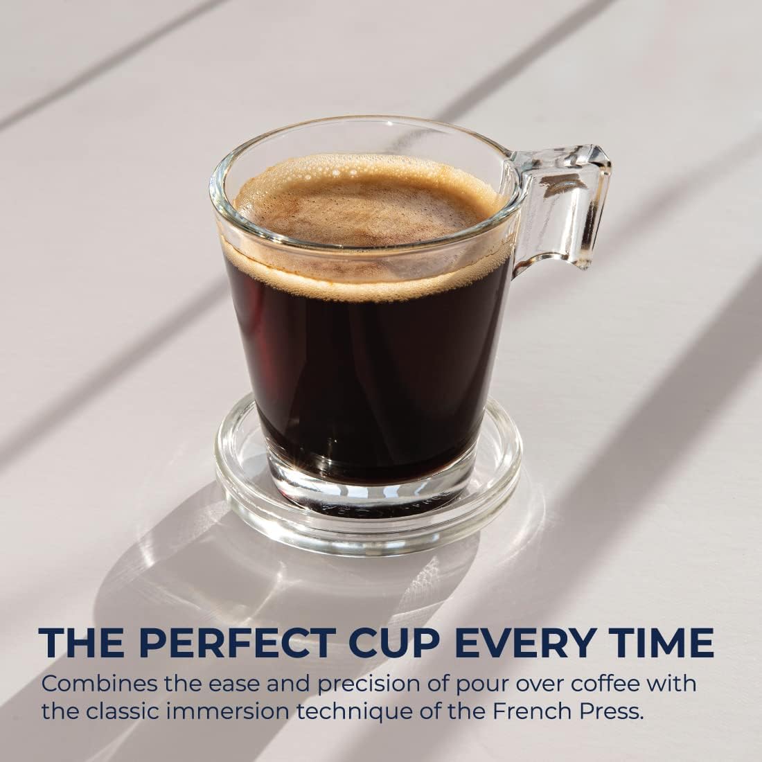 Clever Coffee Dripper, Pour Over Coffee Maker with Filters Included, 18 oz (Cloud) 6 Clever Coffee Dripper, Pour Over Coffee Maker with Filters Included, 18 oz (Cloud) - الصورة 6