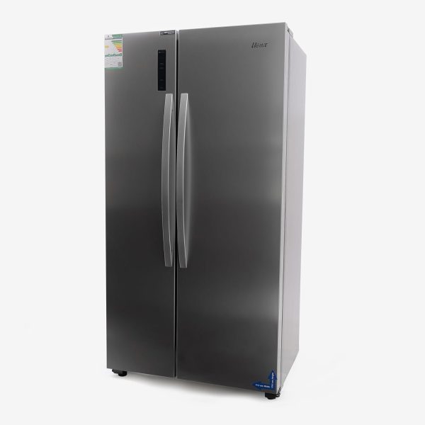 ⁦Ugine Refrigerator, Side By Side, 637 L, 22.4 Cu.Ft, Steel - URKSBS637⁩ - الصورة ⁦2⁩