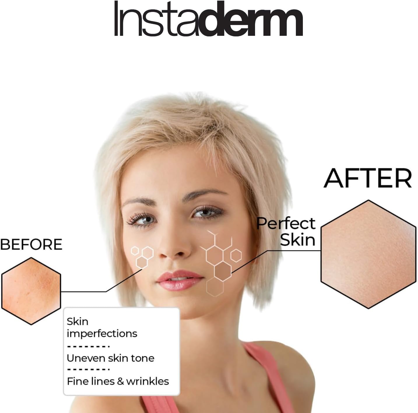 Instaderm Brightening Exfoliating Peel Pads- Fades & Exfoliates Away Stubborn Dark Spots, Sunspots, Age Spots, Acne Scars & Freckles. Reverse Years of Damage Skin for Face & Body. 4 Instaderm Brightening Exfoliating Peel Pads- Fades & Exfoliates Away Stubborn Dark Spots, Sunspots, Age Spots, Acne Scars & Freckles. Reverse Years of Damage Skin for Face & Body. - الصورة 4