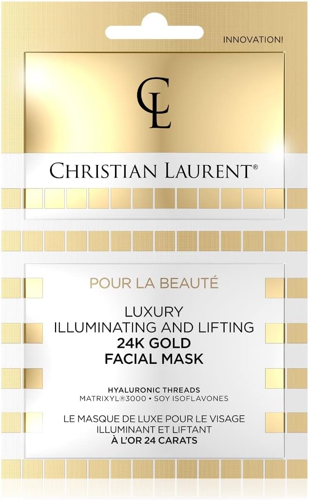 Christian Laurent Luxury Illuminating & Lifting Mask With 24K Gold 2X5Ml 5 Christian Laurent Luxury Illuminating & Lifting Mask With 24K Gold 2X5Ml - الصورة 5