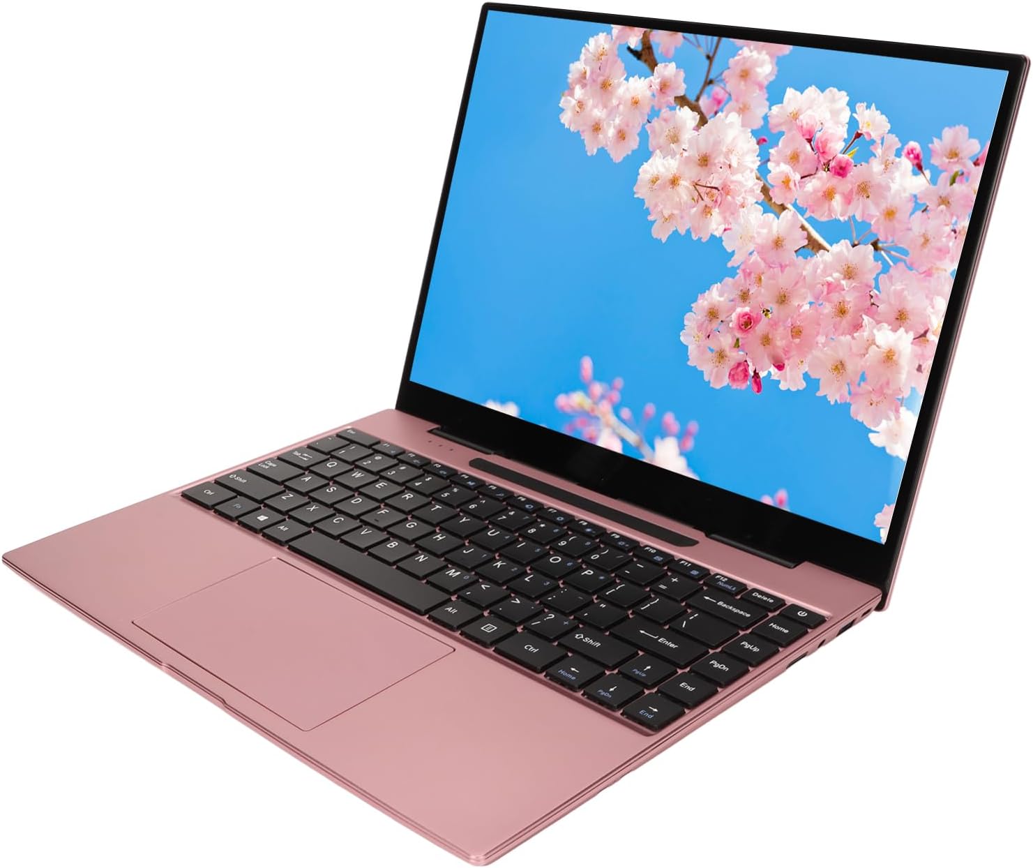 Pink Laptop, 100‑240V Aluminum Alloy IPS Display Laptop Computer Quad Core CPU for Home (8+128GB UK Plug) 8 Pink Laptop, 100‑240V Aluminum Alloy IPS Display Laptop Computer Quad Core CPU for Home (8+128GB UK Plug) - الصورة 8