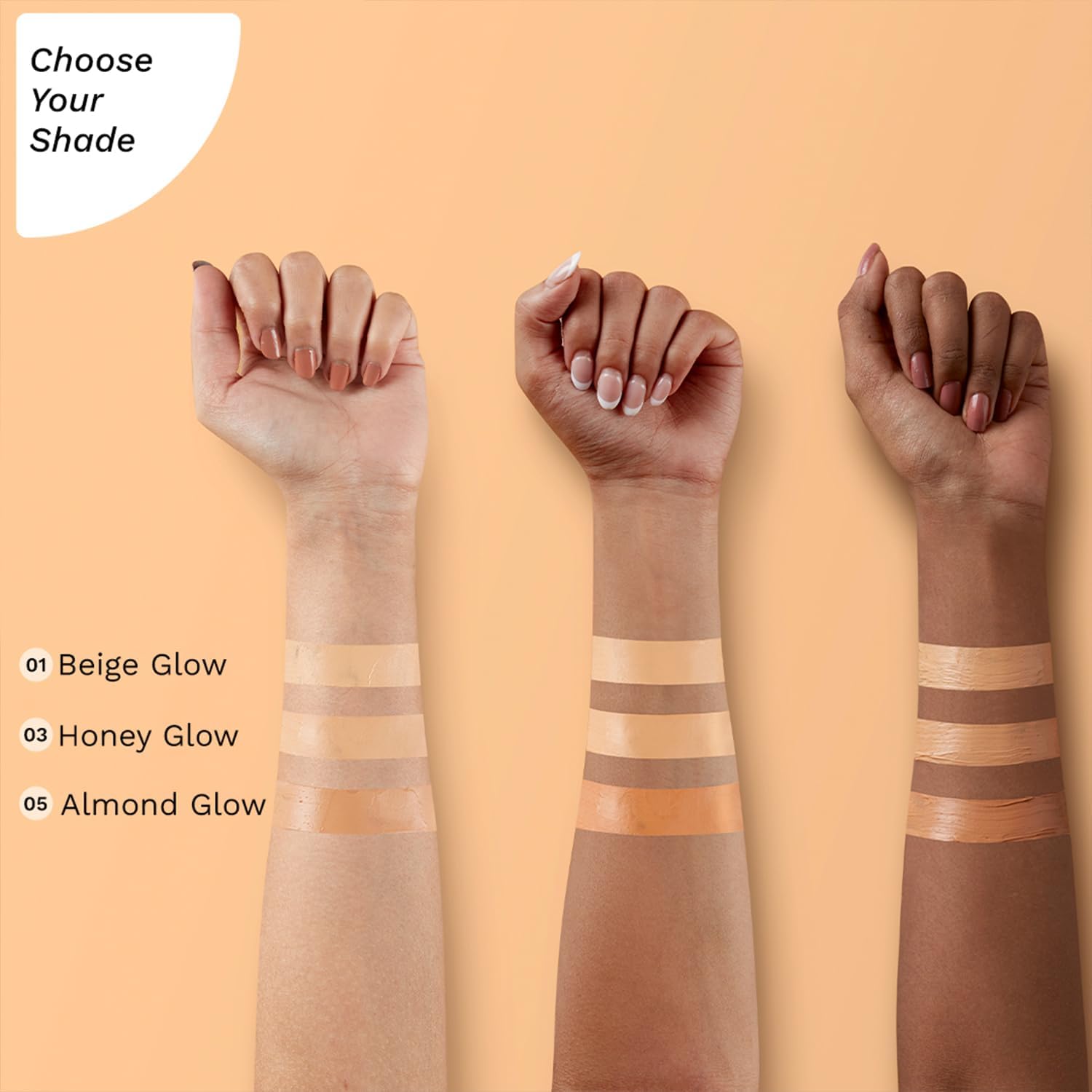 Pilgrim Beige Glow 3-IN-1 Natural BB Cream SPF 50 PA++++ With Niacinamide, Hyaluronic Acid & Vit C - 30g 7 Pilgrim Beige Glow 3-IN-1 Natural BB Cream SPF 50 PA++++ With Niacinamide, Hyaluronic Acid & Vit C - 30g - الصورة 7