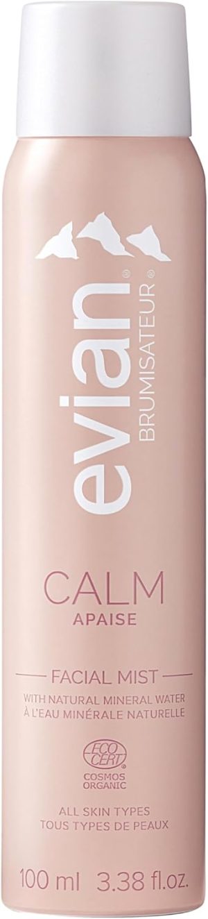 Evian Brumisateur Natural Mineral Facial Mist - Calm 100 ML