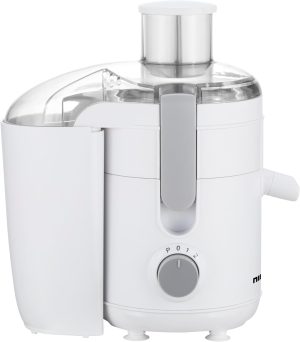 عصارة طرد مركزي 350 واط من نيكاي، سرعتان مع وظيفة التشغيل بالنبضات، سعة كوب 950 مل، فلتر ستانلس ستيل، موديل NJ342A